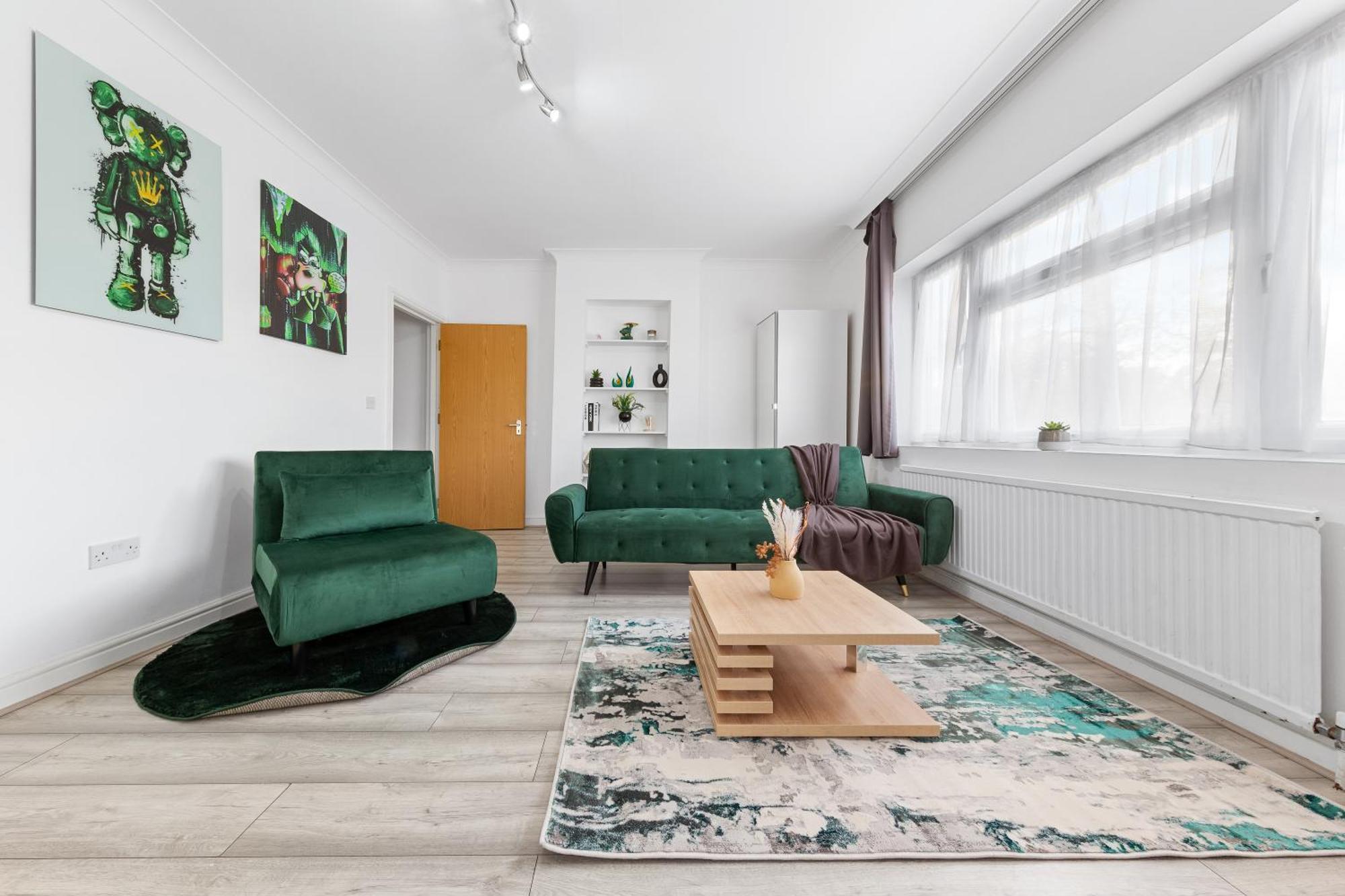 Green Hype - 10 Mins To Stadium - Sleeps 8 伦敦 外观 照片