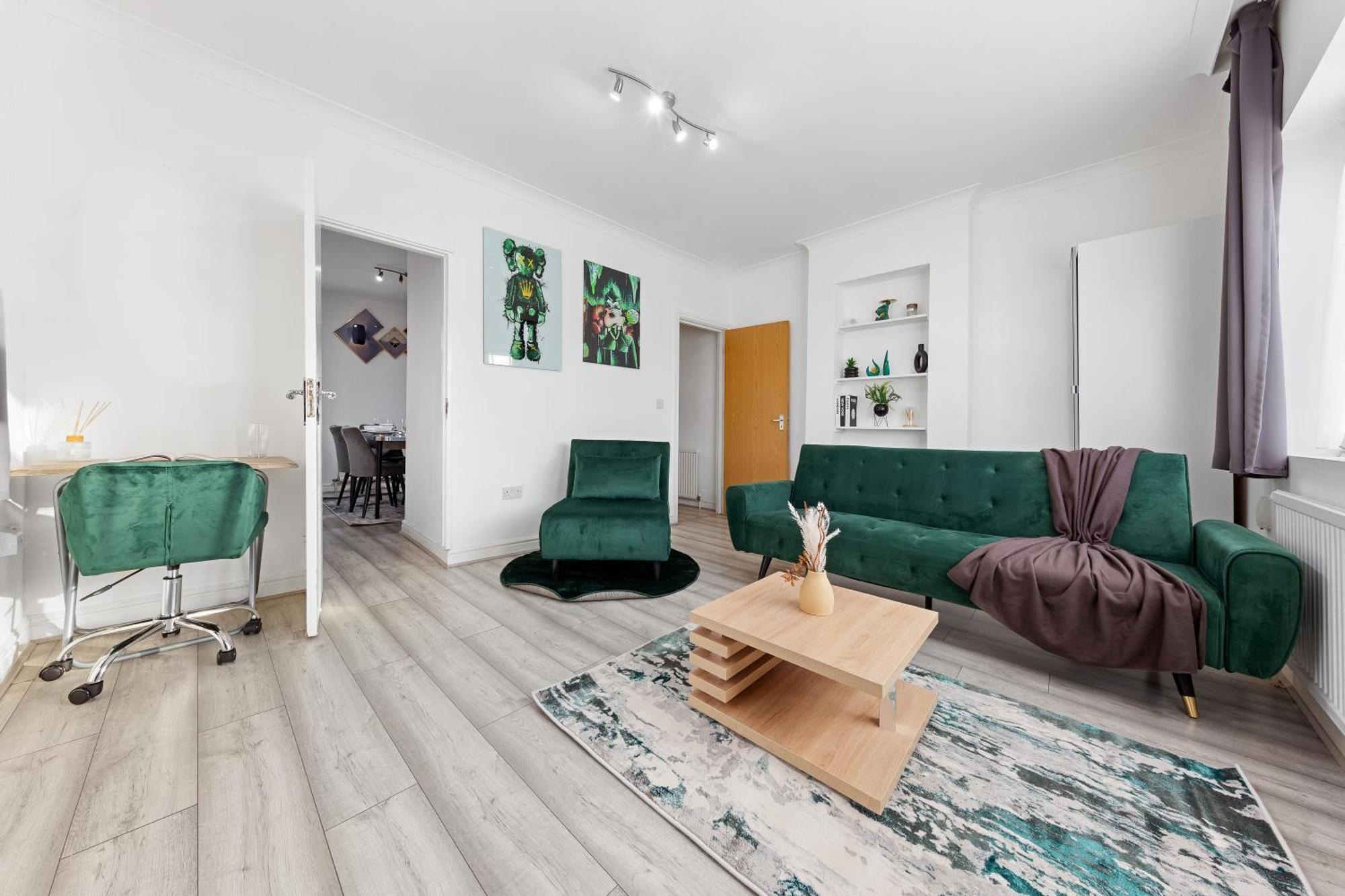 Green Hype - 10 Mins To Stadium - Sleeps 8 伦敦 外观 照片